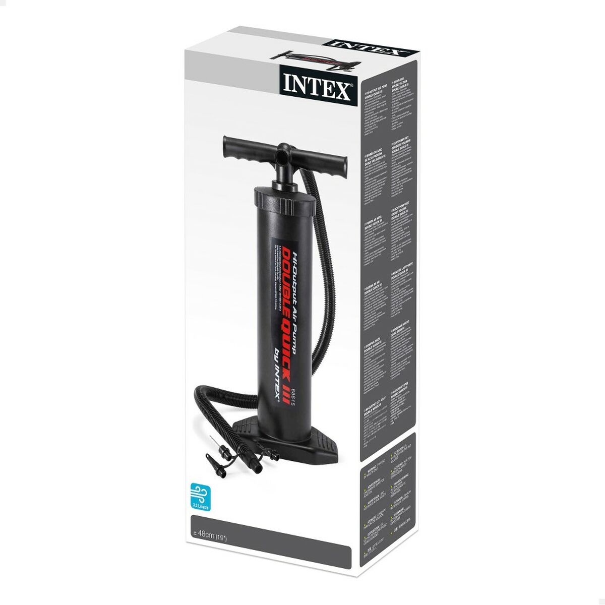 Luftpump Intex Double Quick III (3 antal) - 2