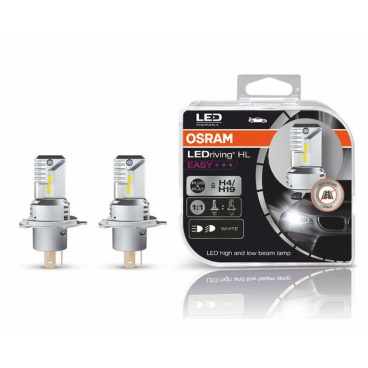 Glödlampa för bil Osram LEDriving HL Easy H4 16 W 12 V - 4
