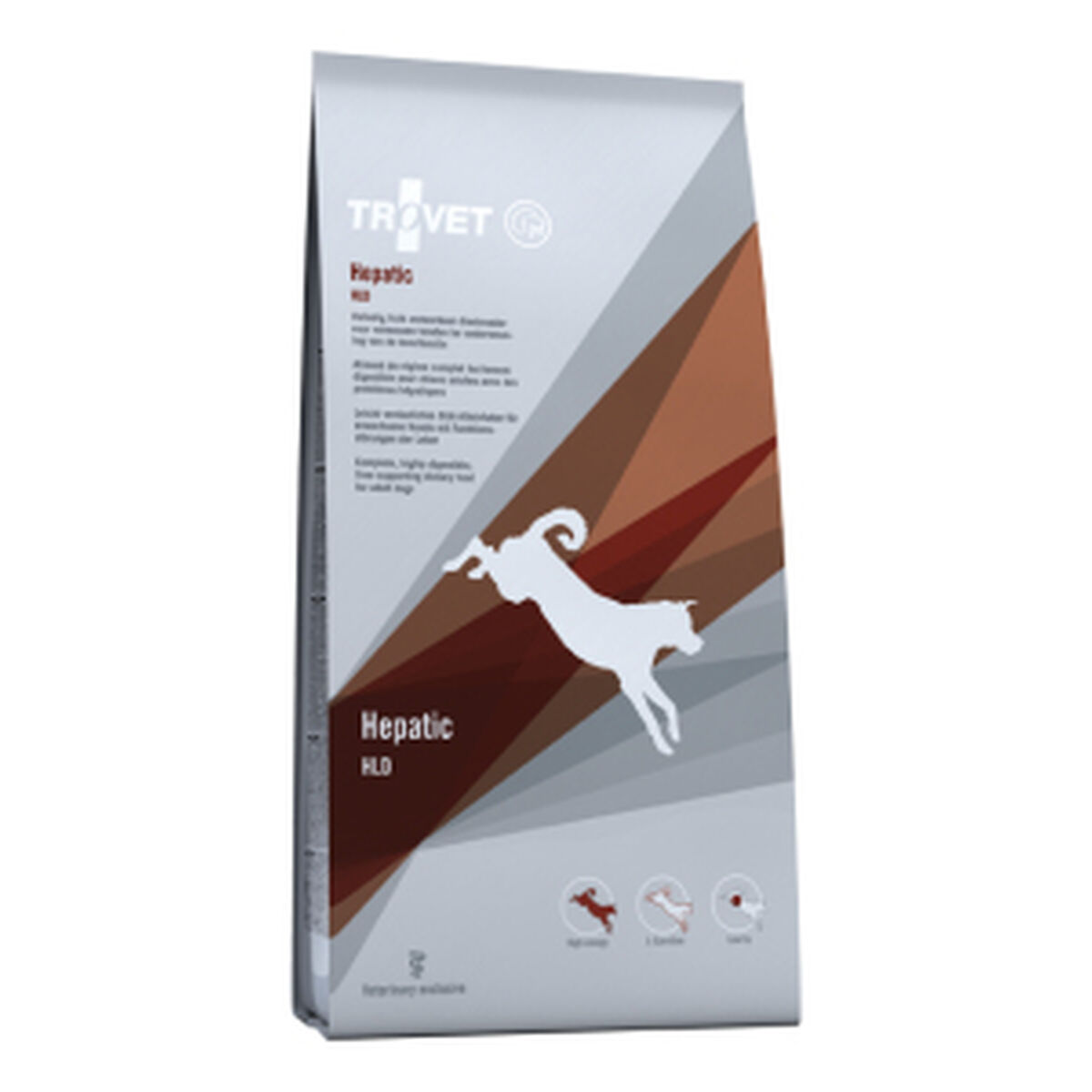 Foder Trovet Hepatic HLD with chicken Vuxen Kyckling 12,5 Kg - 2