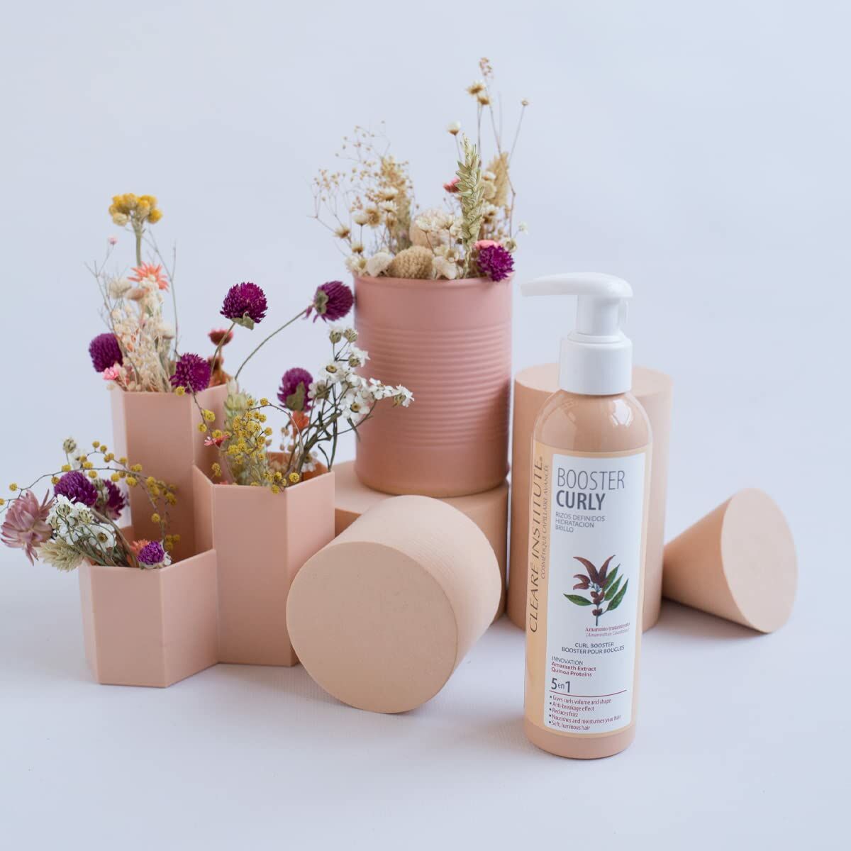 Definierande lockbalsam Clearé Institute Booster Curly 200 ml - 5