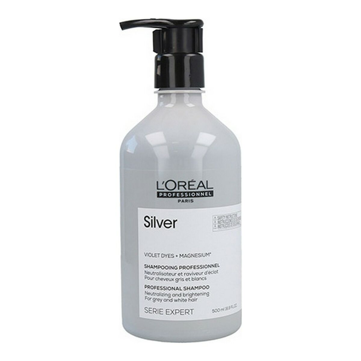 Schampo som neutraliserar färgen L'Oreal Professionnel Paris New Silver 500 ml