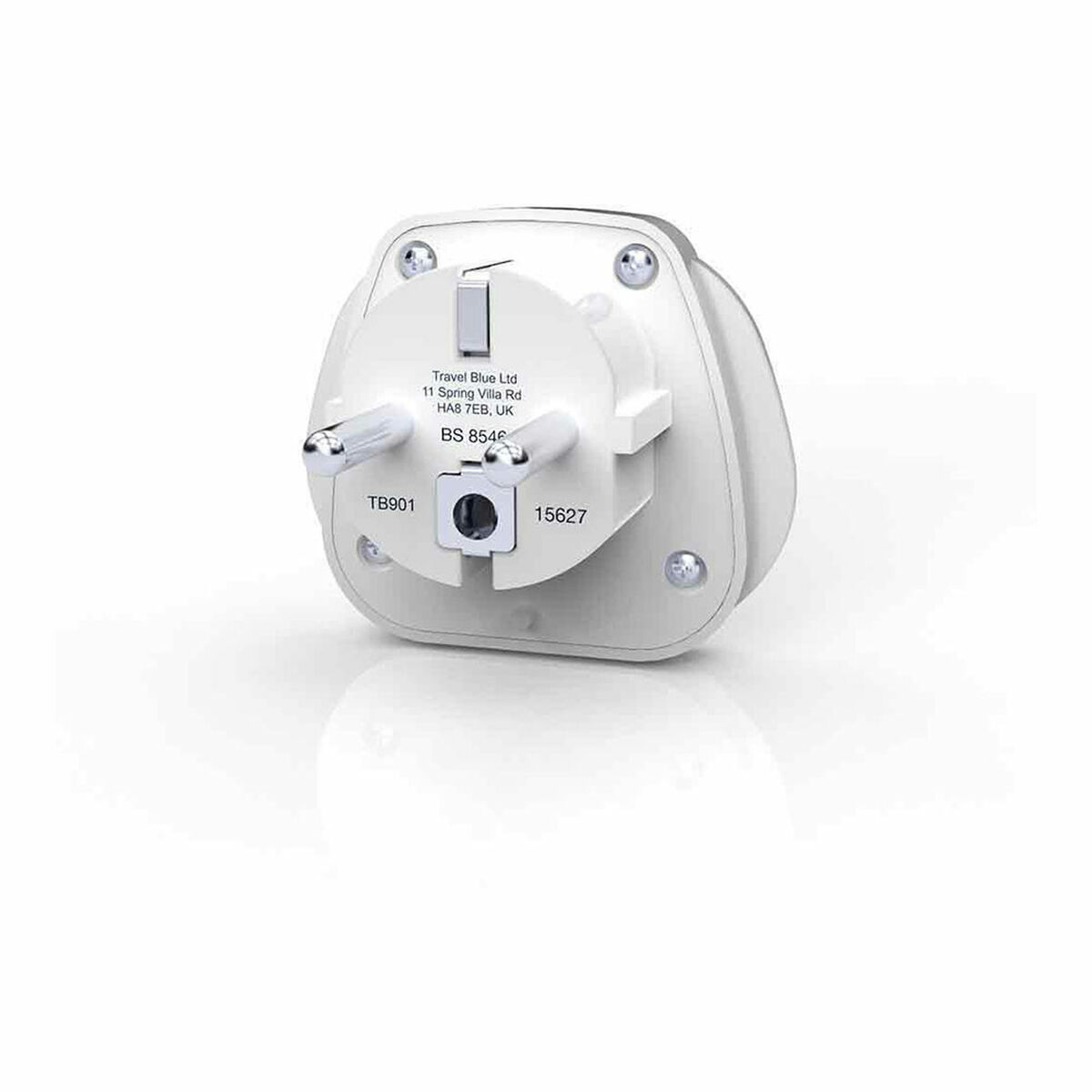 Universell Strömadapter för Resor Travel Blue TB-901 Europeisk Schuko - 3