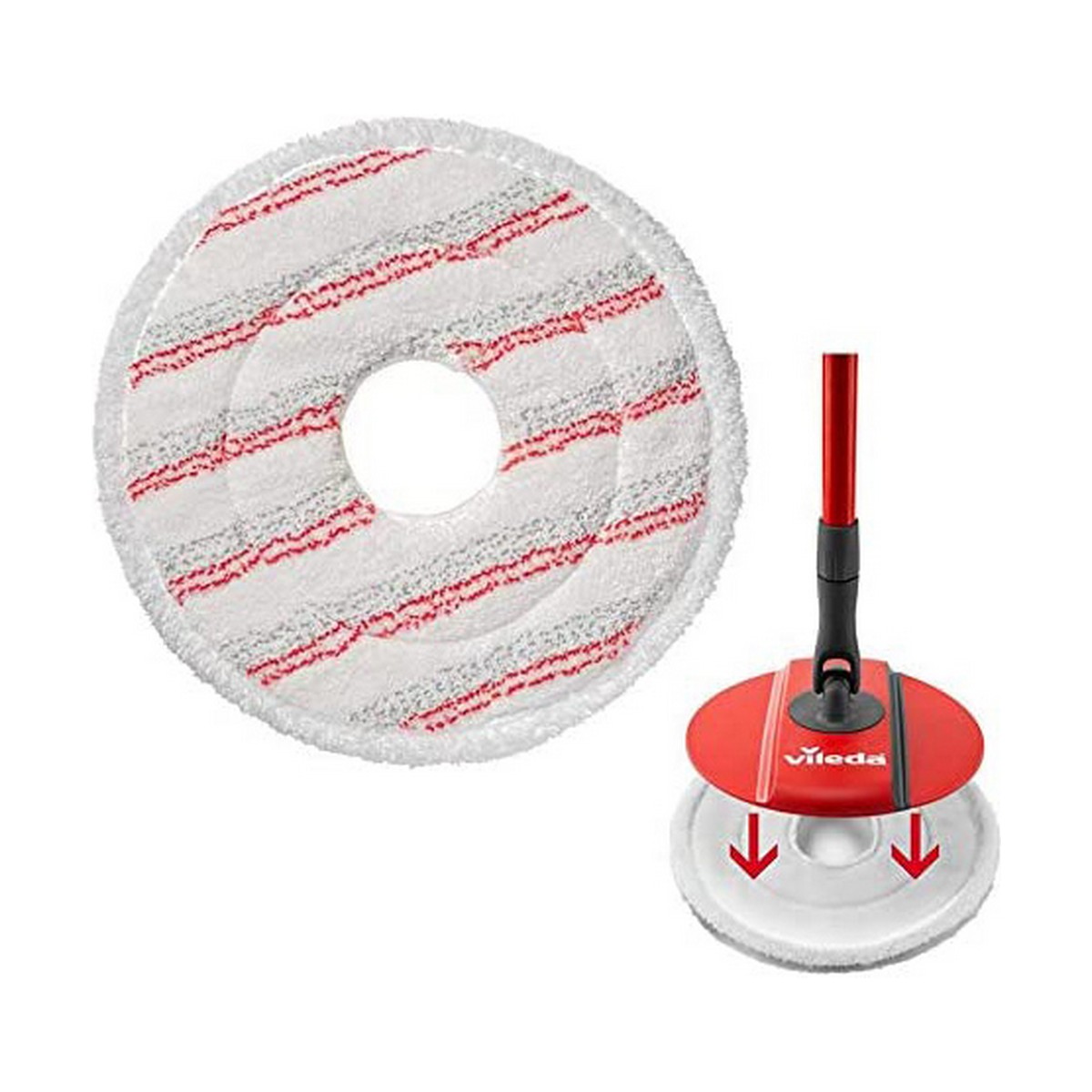 Reservgolfmopp Vileda Spin & Clean Mikrofiber - 4