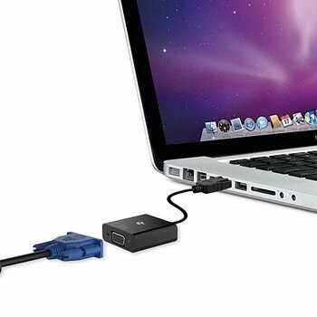 DisplayPort till VGA Adapter PcCom Essential Svart 15 cm
