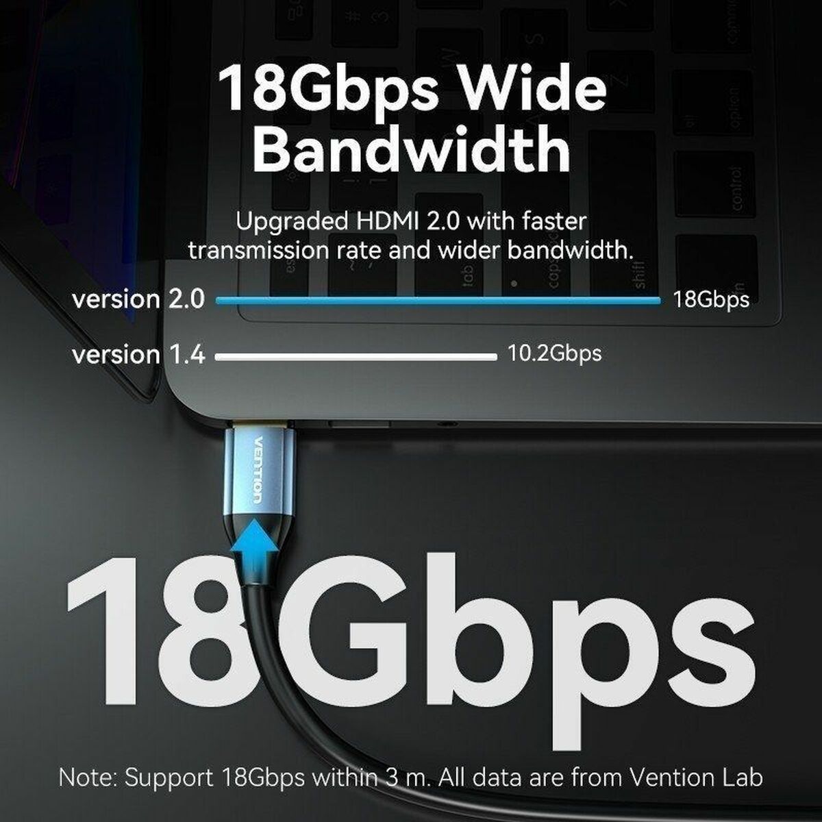 Kabel HDMI Vention ALHSJ 5 m
