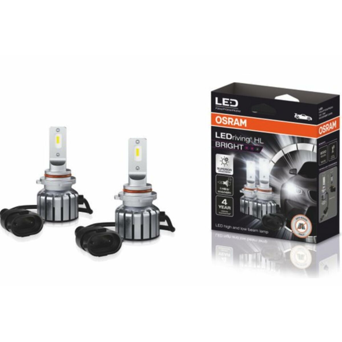 Glödlampa för bil Osram LEDriving HL H10 HIR1 HB3 19 W 12 V 6000 K - 4