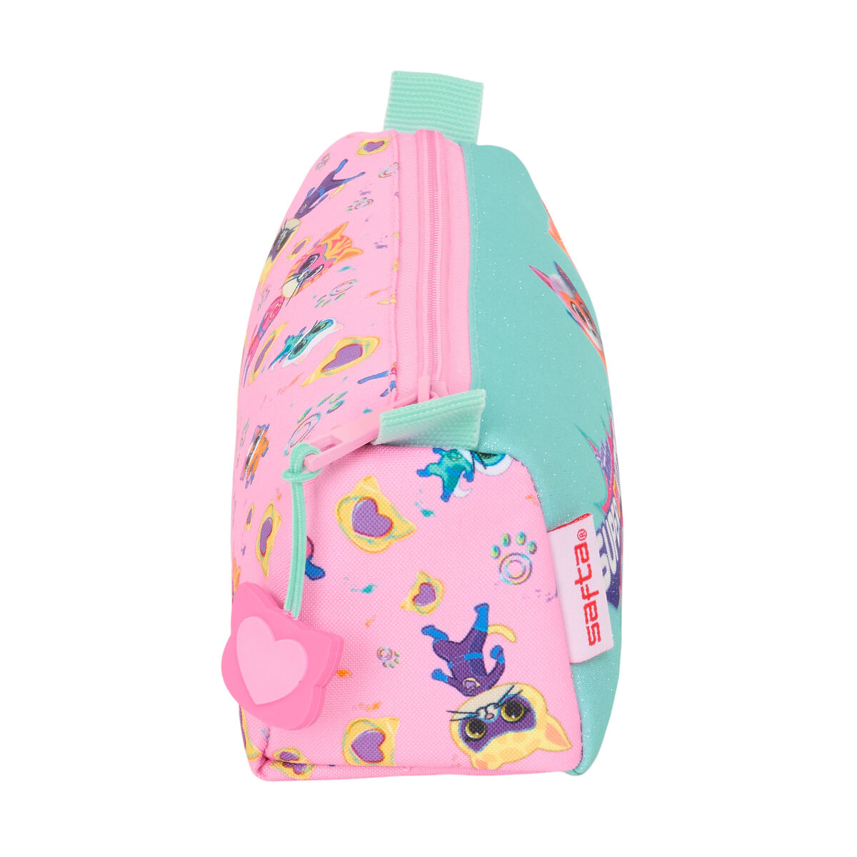 Bag SuperKitties Rosa Turkos 21 x 8 x 7 cm - 3