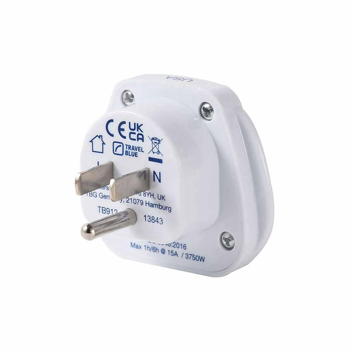 Universell Strömadapter för Resor Travel Blue TB-912 USA AC x 1 - 2