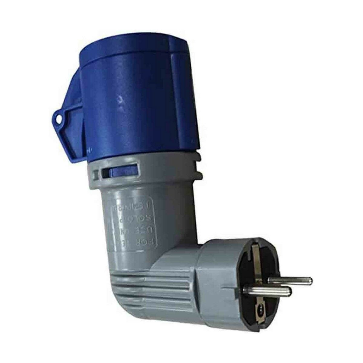 Adapter Solera 904011 Schuko CETAC Blå Grå 16 A - 2