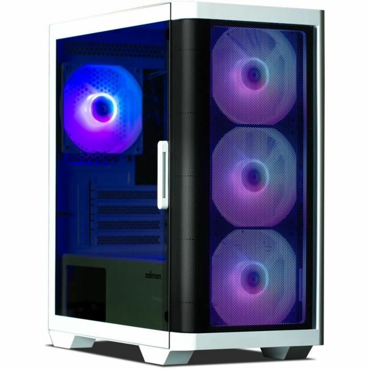 ATX Semitorn Zalman M4 Vit Svart - 3