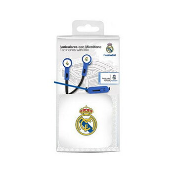 Knapphörlurar Real Madrid C.F. Blå
