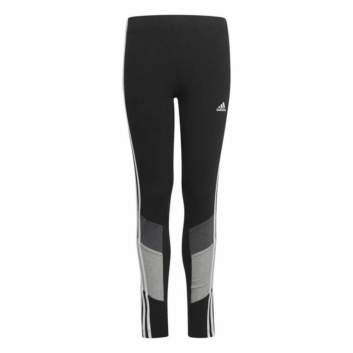 Sport-leggings, Barn Adidas Colorblock  Svart - 8