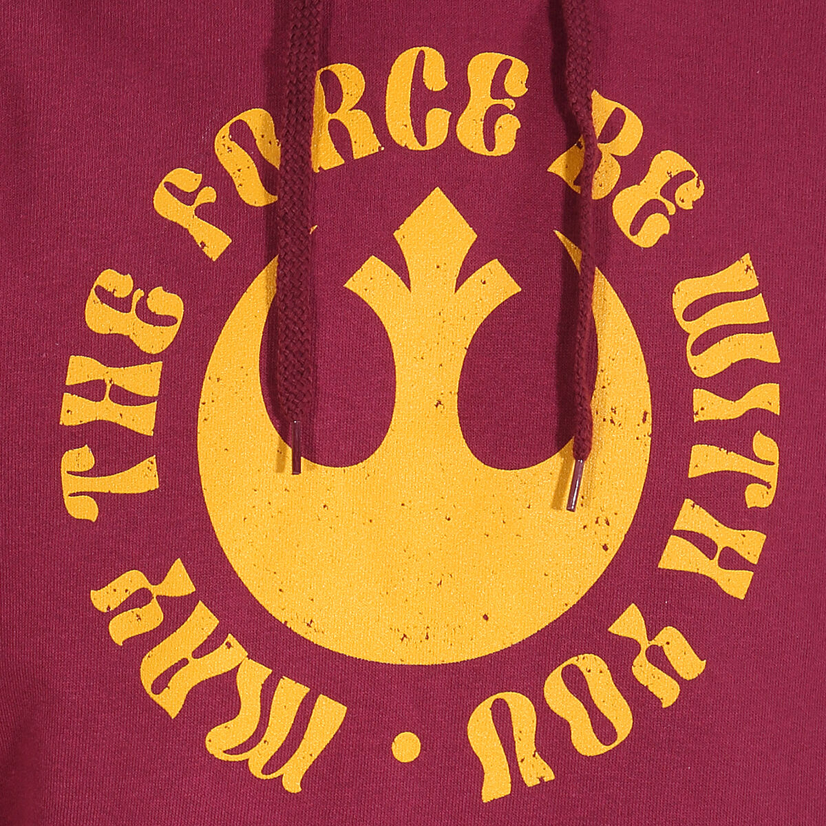 Tröja med huva Barn Star Wars May The Force Be With You Bordeaux - 3
