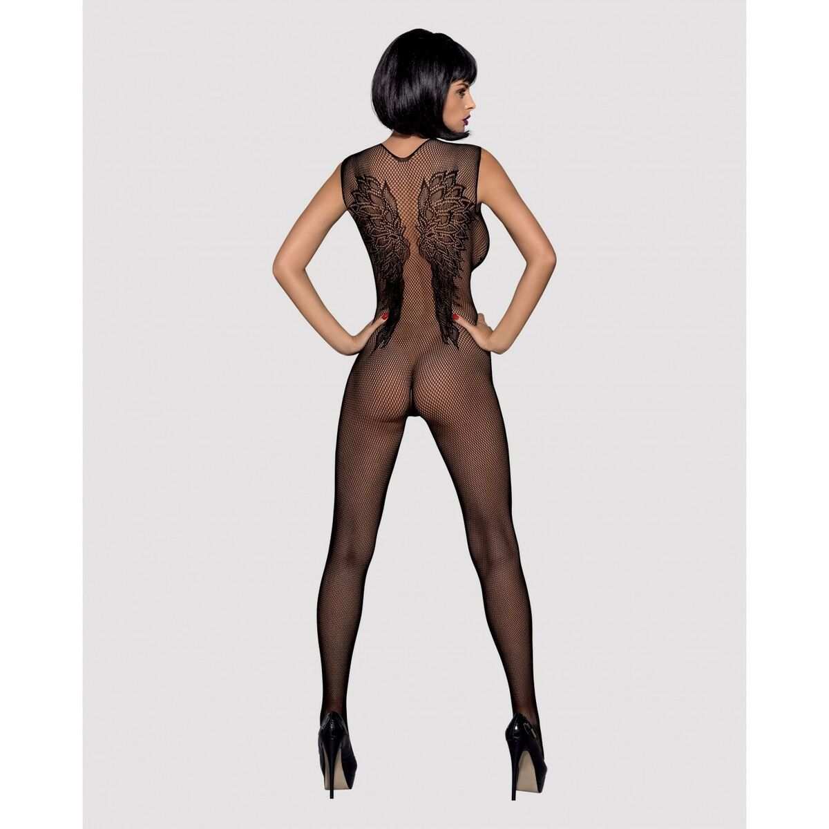 Hela kroppen Obsessive N112 S/M/L Svart - 5