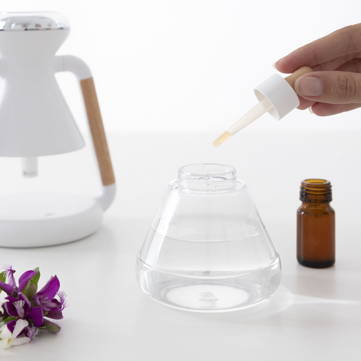 3-i-1 Trådlös laddare, aromdiffuser och luftfuktare Misvolt InnovaGoods - 20