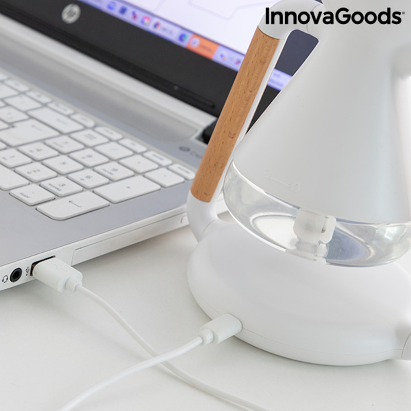 3-i-1 Trådlös laddare, aromdiffuser och luftfuktare Misvolt InnovaGoods - 6