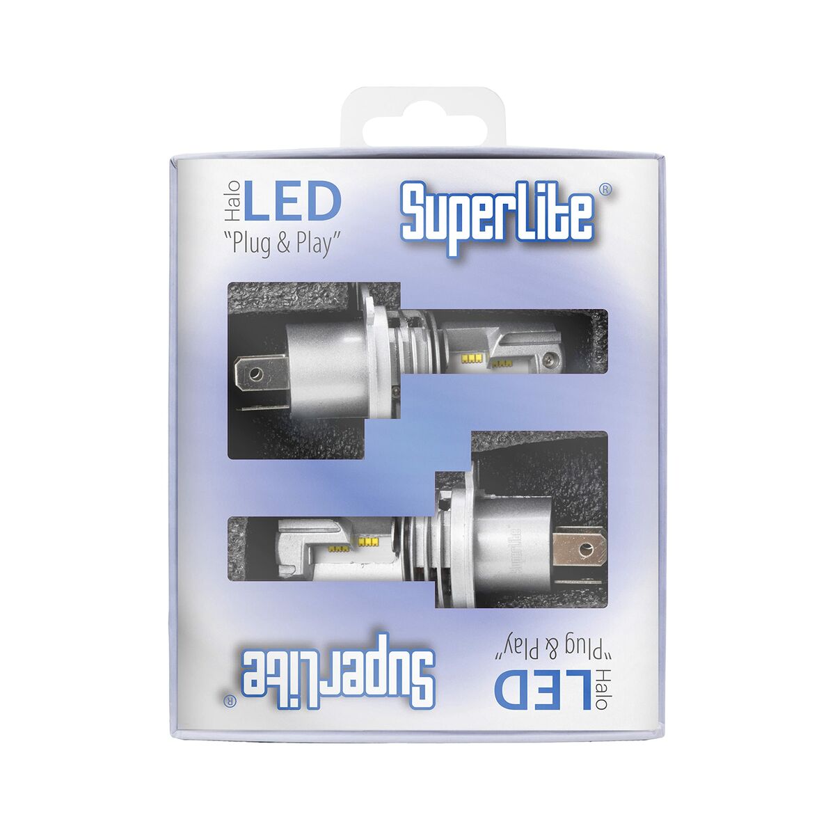 Halogen LED-konverteringssats Superlite BOM12311 H4 28 W 6500 K LED (2 antal) - 5