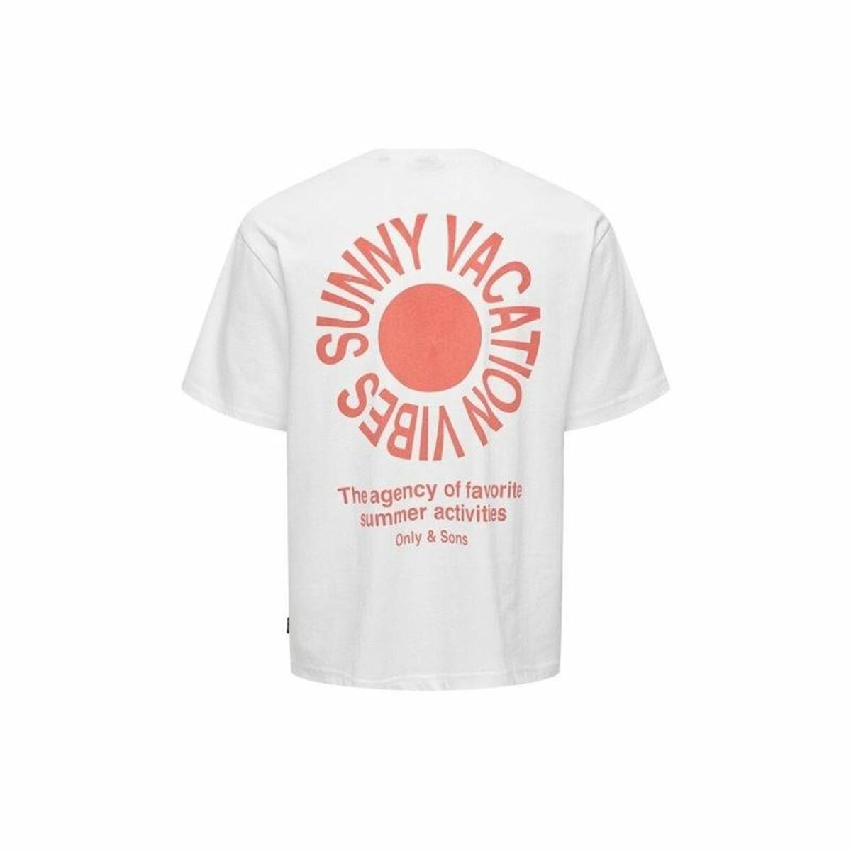 T-shirt med kortärm Herr Only & Sons Onskasen Rlx - 2