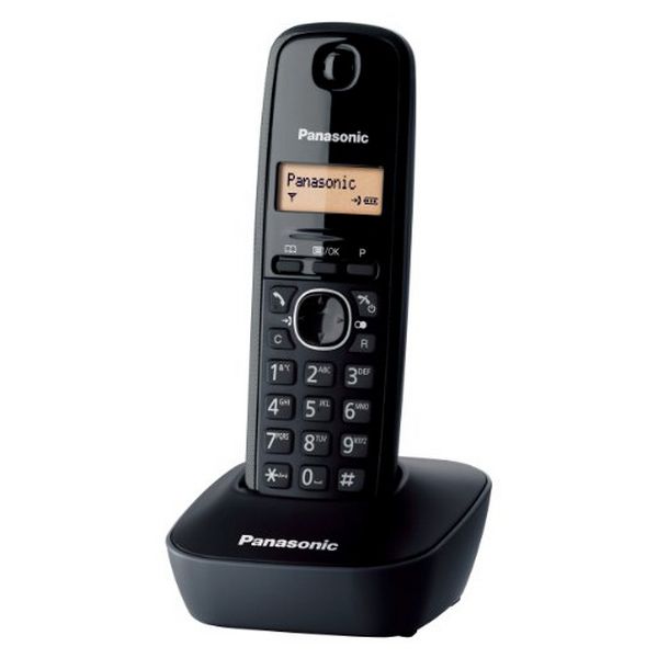 Trådlös Telefon Panasonic KX-TG1611SPH Svart Ambra - 2