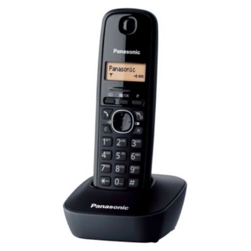 Trådlös Telefon Panasonic KX-TG1611SPH Svart Ambra - 3