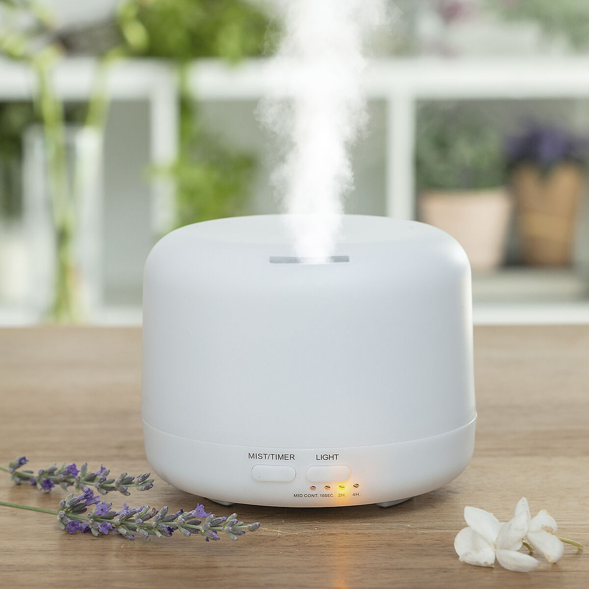 Doftspridare och luftfuktare med flerfärgad LED Steloured InnovaGoods - 12
