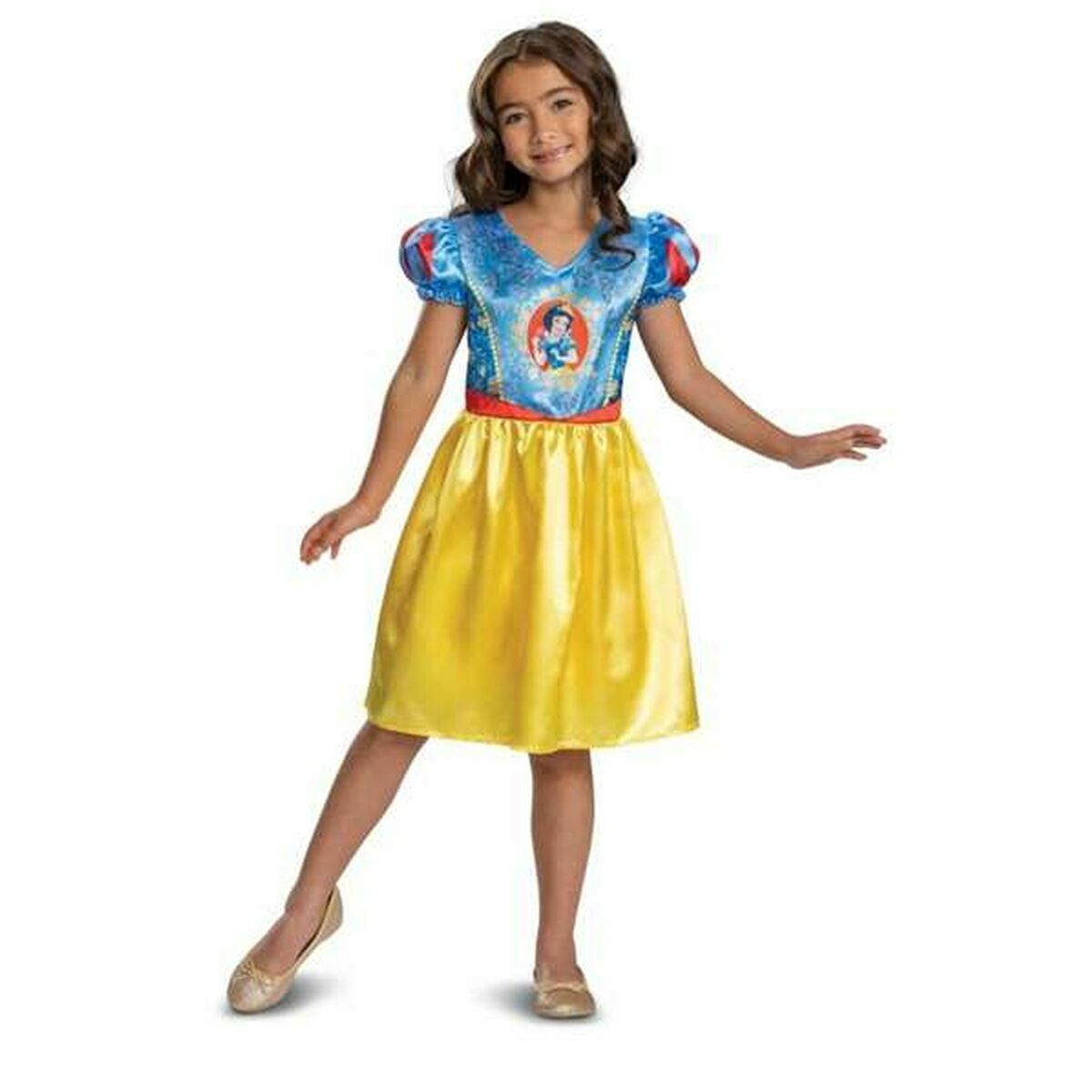 Maskeraddräkt för barn Disney Princess Blancanieves Basic Plus - 3