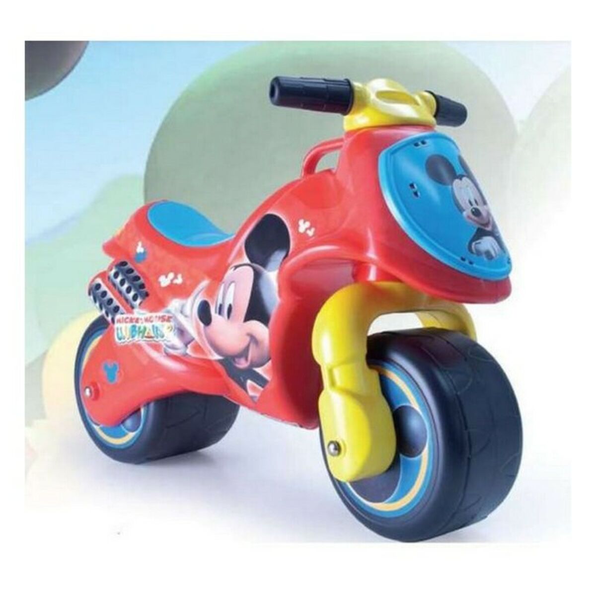 Foten i Golvet Motorcykel Mickey Mouse Neox Röd (69 x 27,5 x 49 cm) - 3