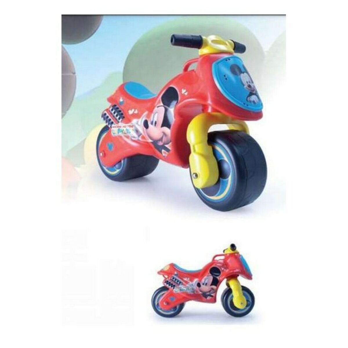 Foten i Golvet Motorcykel Mickey Mouse Neox Röd (69 x 27,5 x 49 cm) - 4