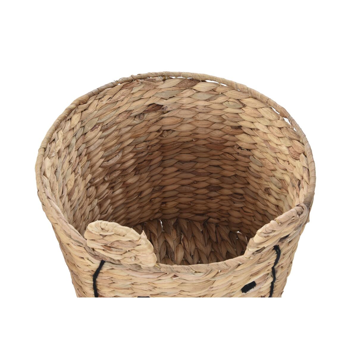 Korg DKD Home Decor Brun Svart Naturell Rusar djur Tropiskt 35 x 35 x 35 cm (4 antal) - 3