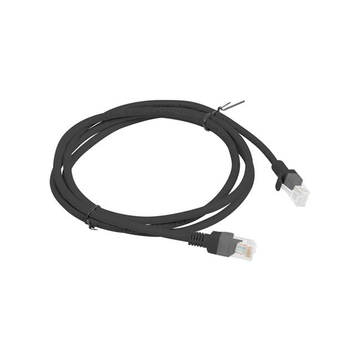 Nätkabel UTP Styv Kategori 6 Lanberg PCU6-20CC-0150-BK Svart 1,5 m - 2