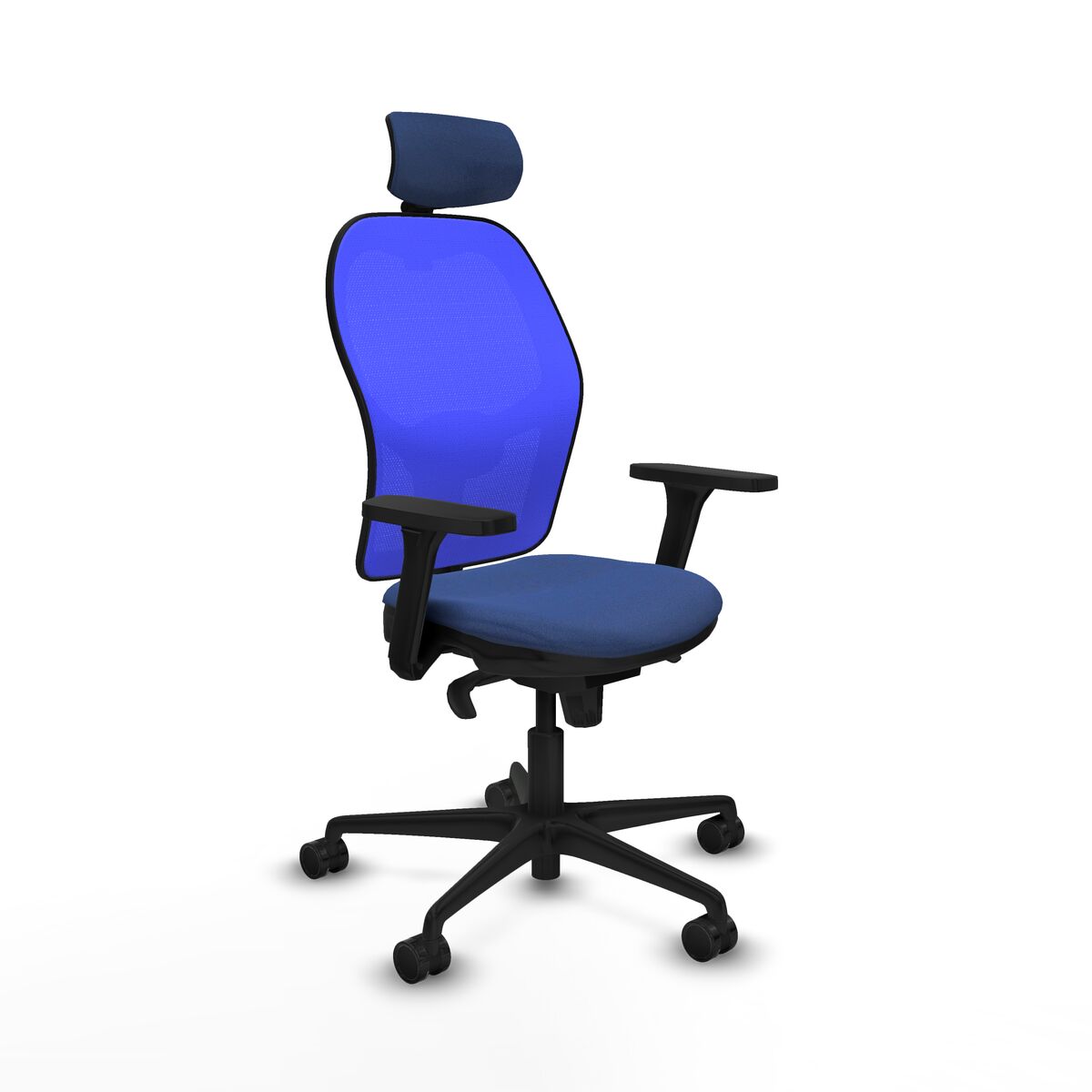 Kontorsstol Piqueras y Crespo 3D036N2 Marinblå