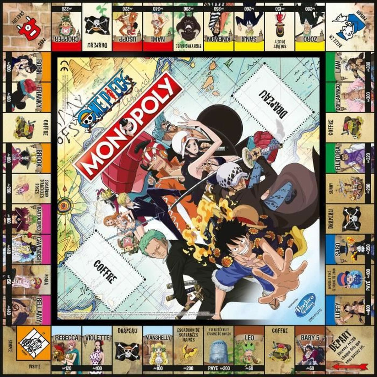 Sällskapsspel Winning Moves Monopoly One Piece - 5