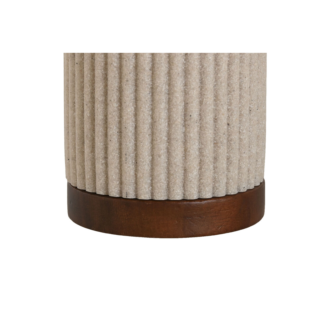 Glas Home ESPRIT Brun Beige Harts Akaciaträ 8 x 8 x 11 cm - 3