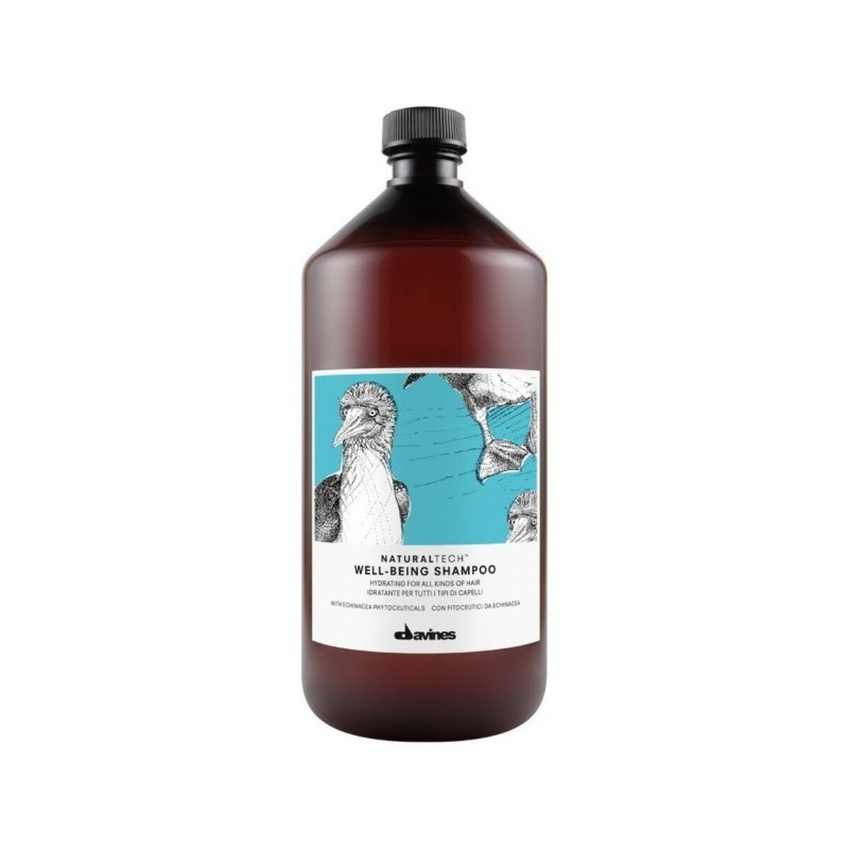 Fuktgivande schampo Davines Well-Being 1 L - 3