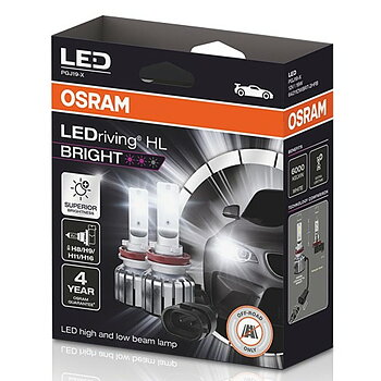 Glödlampa för bil Osram LEDriving HL H11 H16 H9 H8 12 V