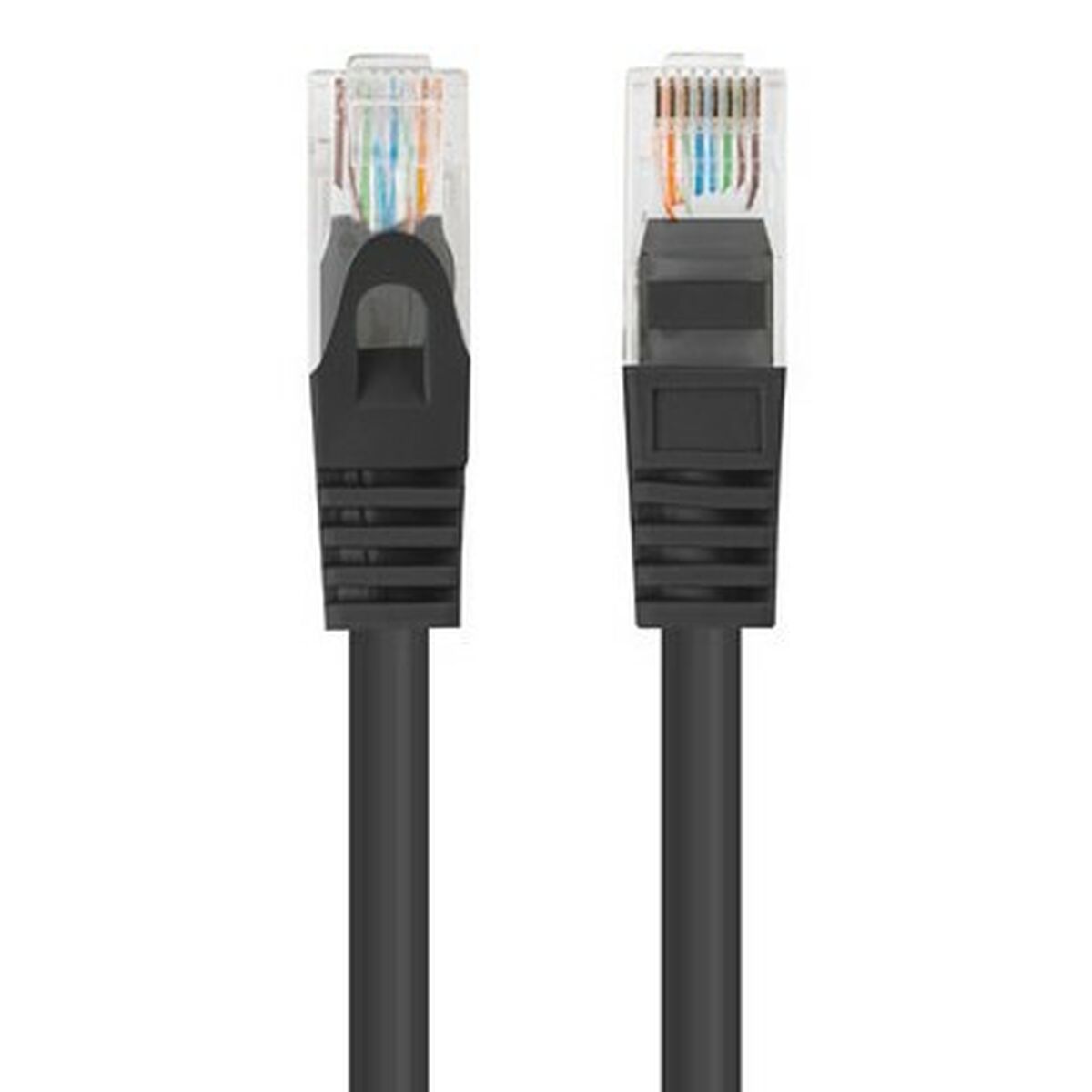 Nätkabel UTP Styv Kategori 6 Lanberg PCU6-20CC-0200-BK Svart 2 m - 2