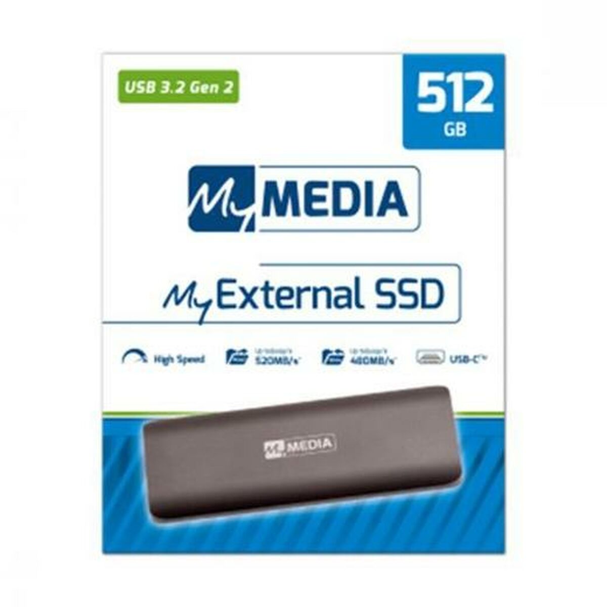 USB-minne Verbatim Store 'N' Go Svart 512 GB - 2