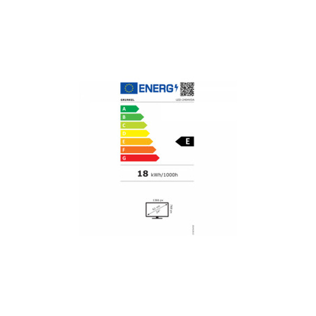 Smart TV Grunkel LED-2404VDA HD 24" LED - 14