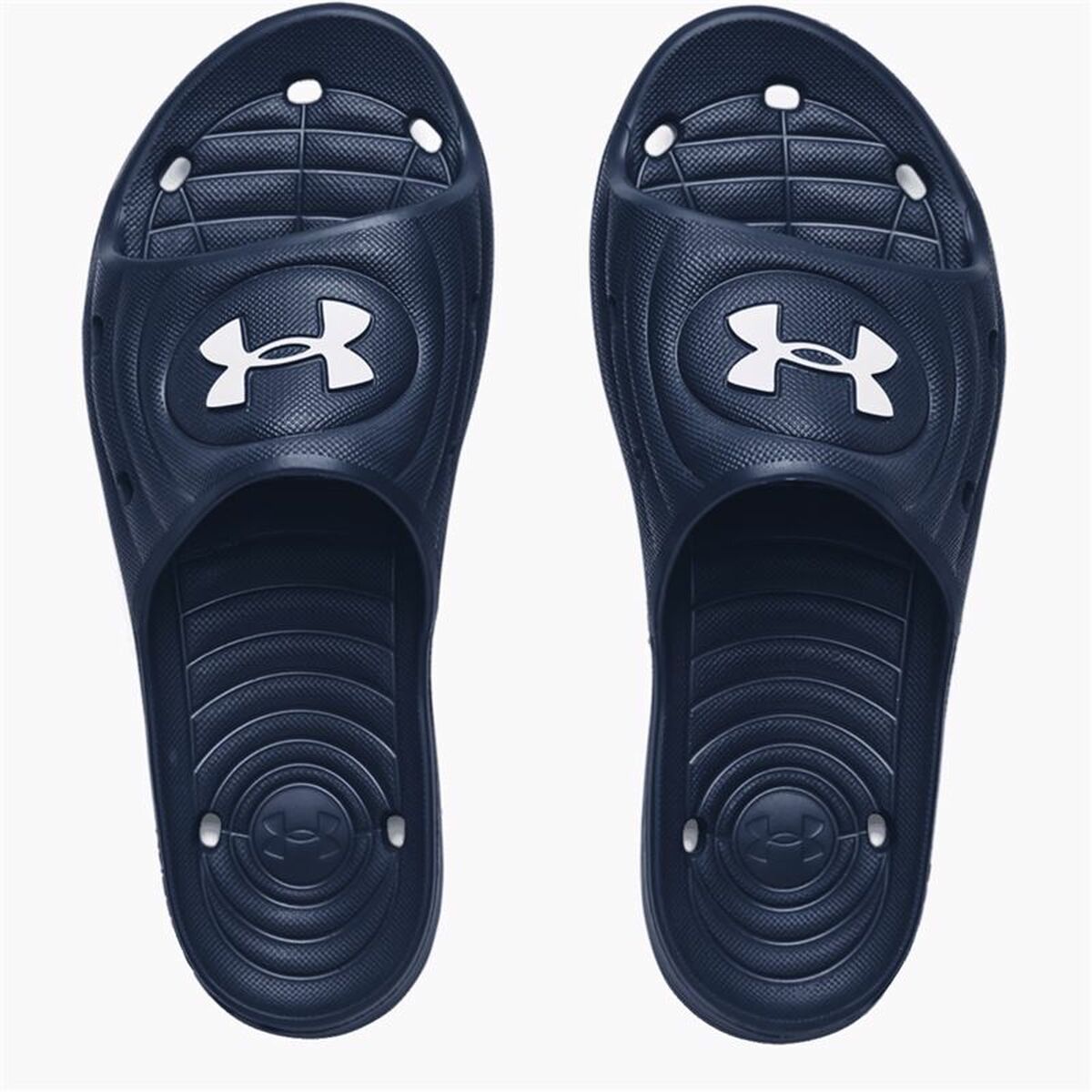 Strandtofflor för män Under Armour Locker IV Blå - 4