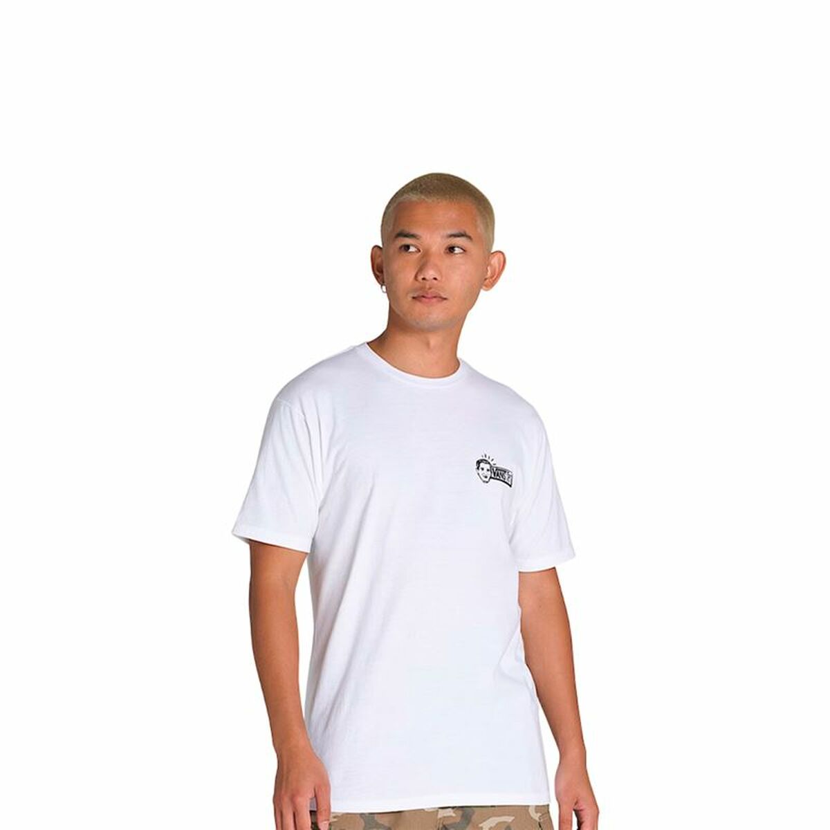 T-shirt med kortärm Herr Vans Death Grip Ss Vit