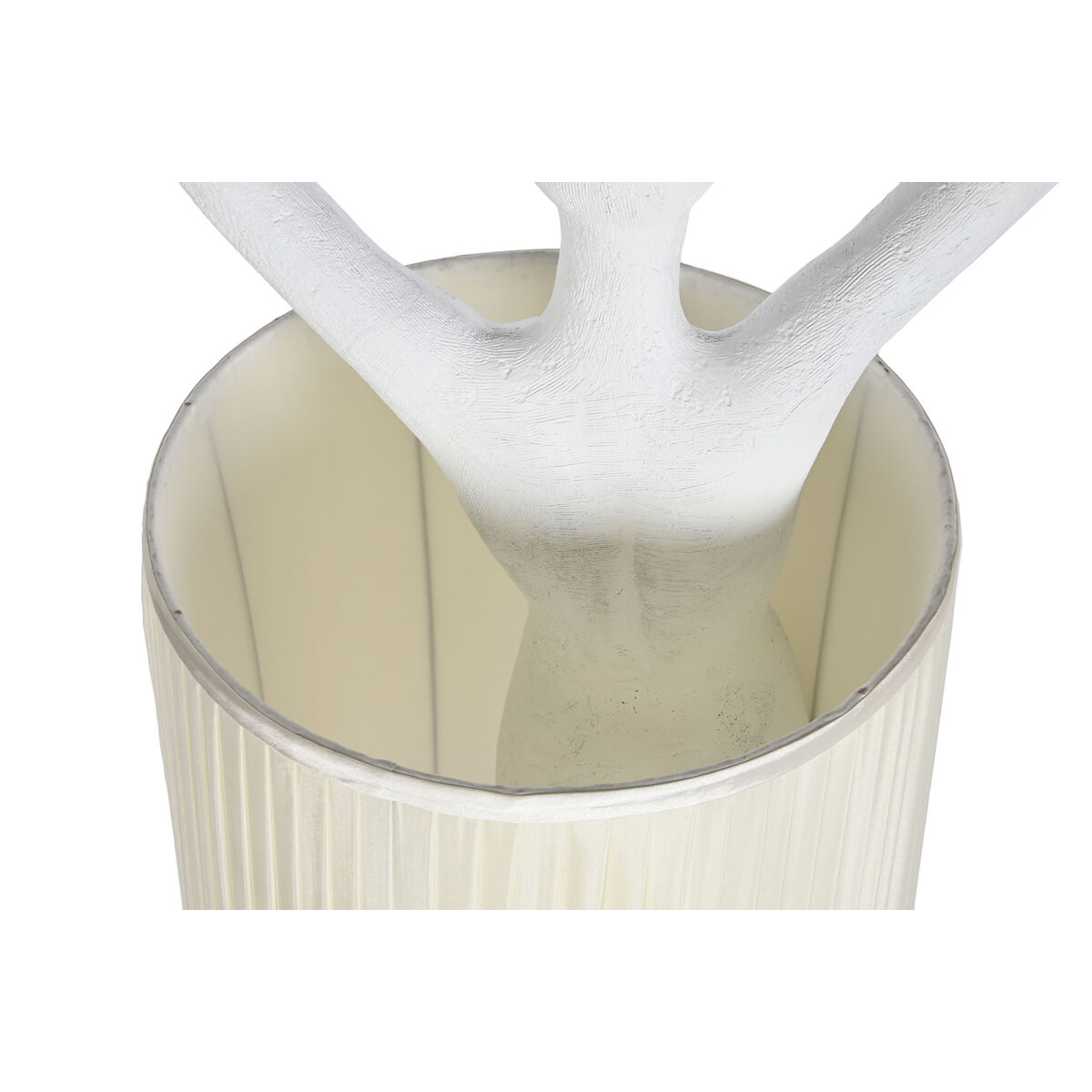 Golvlampa Home ESPRIT Vit Harts 50 W 220 V 46 x 41 x 137,5 cm - 2