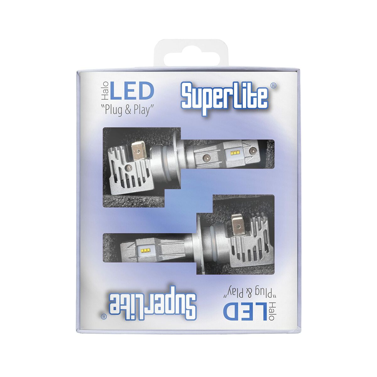 Halogen LED-konverteringssats Superlite BOM12312 H7 28 W 6500 K LED (2 antal) - 5