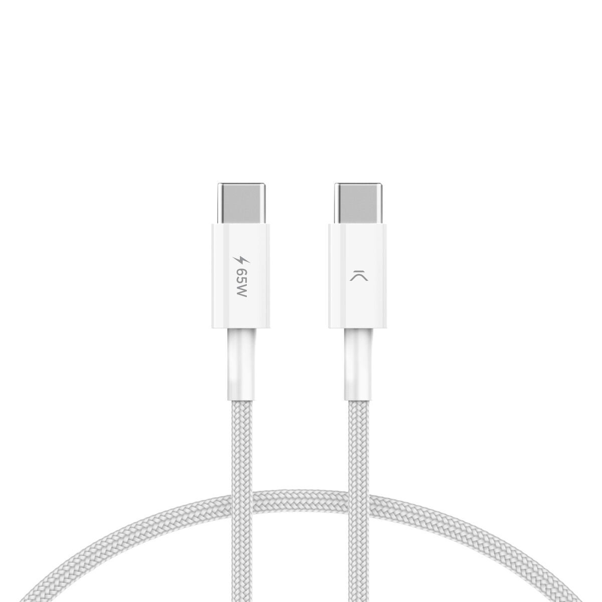USB-kabel KSIX Vit 1 m