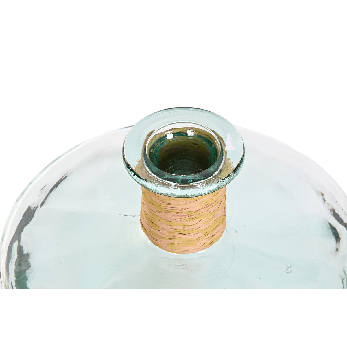 Vas Home ESPRIT Transparent Rusar Återvunnet glas Naturell 35 x 35 x 45 cm - 3