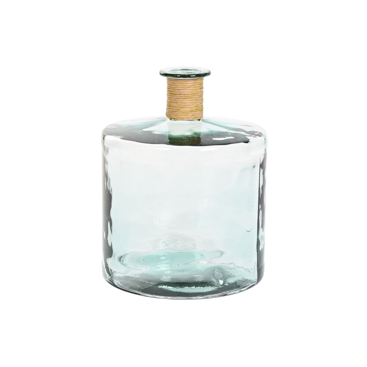 Vas Home ESPRIT Transparent Rusar Återvunnet glas Naturell 35 x 35 x 45 cm