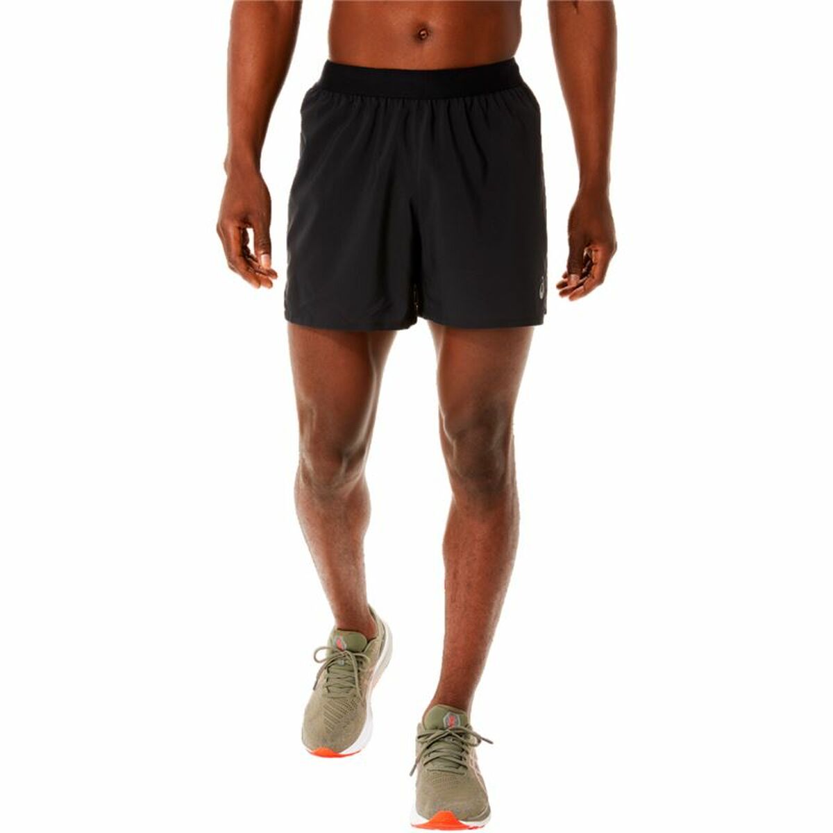 Sportshorts för män Asics Road 5IN Svart