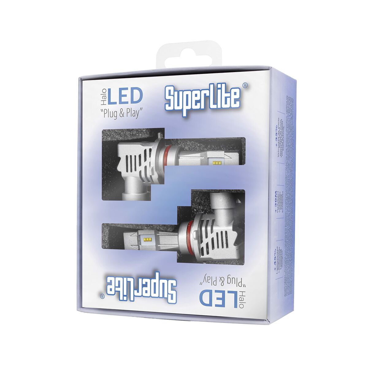Halogen LED-konverteringssats Superlite BOM12314 HB4 HB3 28 W 6500 K LED (2 antal) - 4