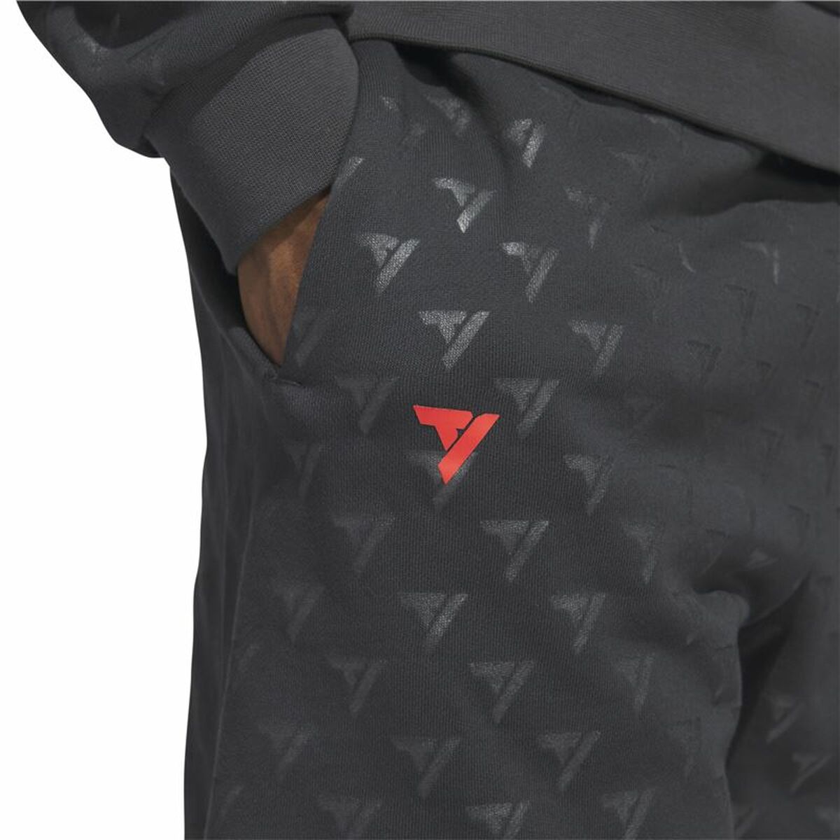 Basketskor, Herr Adidas Trae Allover Print Grå - 4