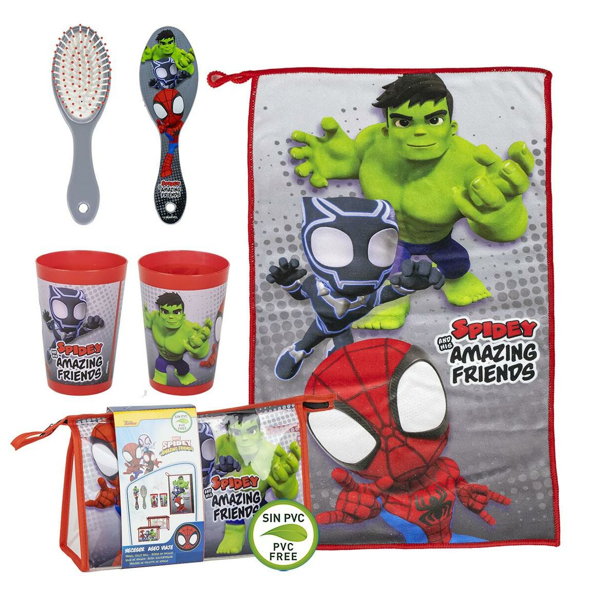 Resenecessär Spidey Röd 23 x 15 x 8 cm - 5