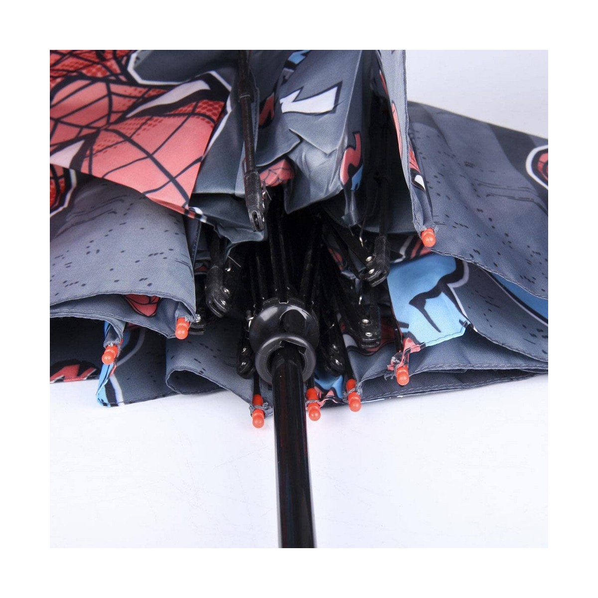 Hopfällbart paraply Spiderman Grå (Ø 92 cm) - 4